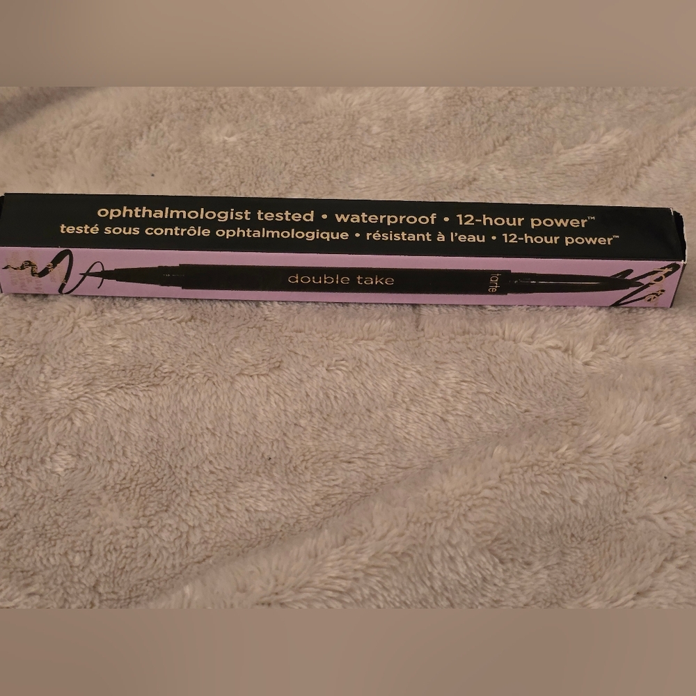 Tarte Double Take Eyeliner – Black (Full Size) -
New